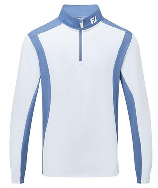 FootJoy ThermoSeries Blocked Midlayer heren sweater, mist/midnight