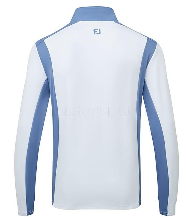 FootJoy ThermoSeries Blocked Midlayer heren sweater, mist/midnight