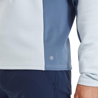 FootJoy ThermoSeries Blocked Midlayer heren sweater, mist/midnight