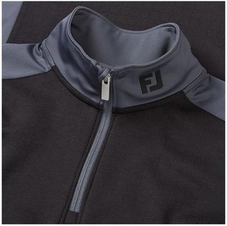 FootJoy ThermoSeries Blocked Midlayer heren sweater, zwart/houtskool