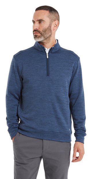 FootJoy ThermoSeries Space Dye Midlayer heren sweatshirt, navy