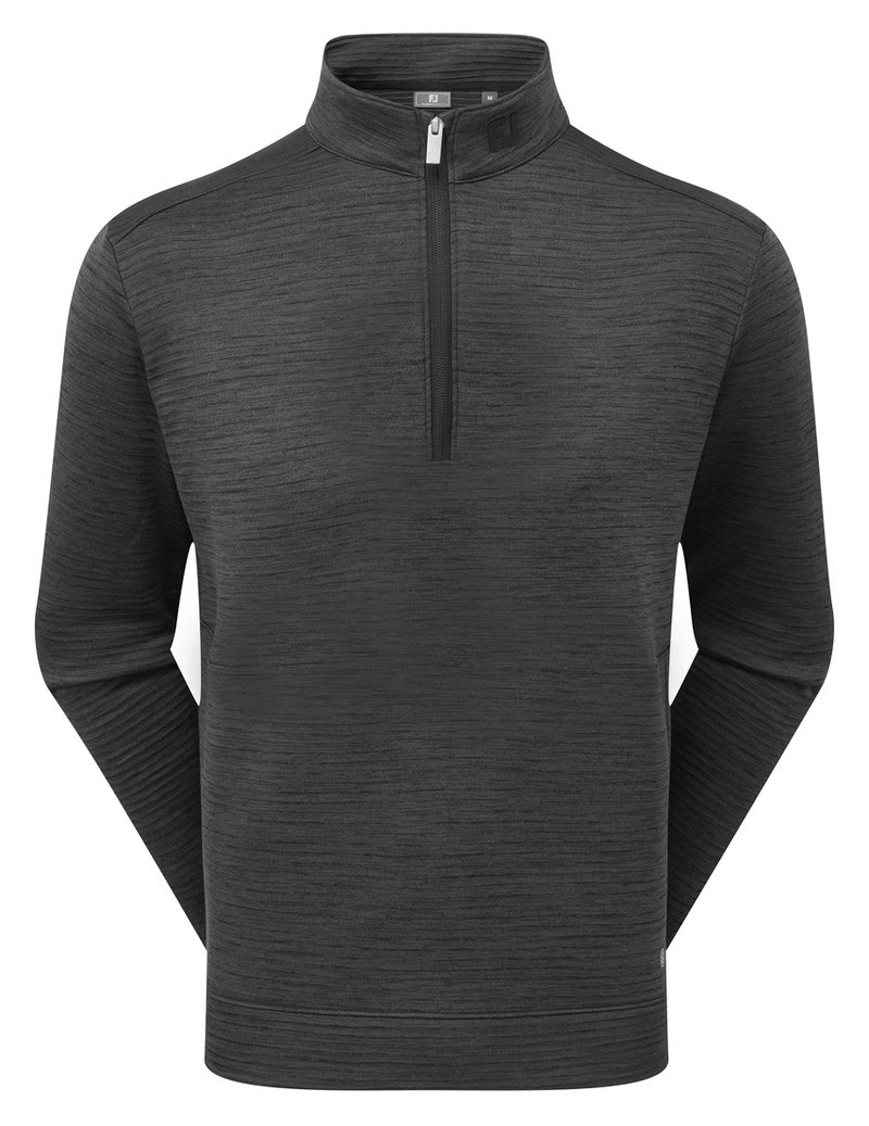 FootJoy ThermoSeries Space Dye Midlayer heren sweater, zwart