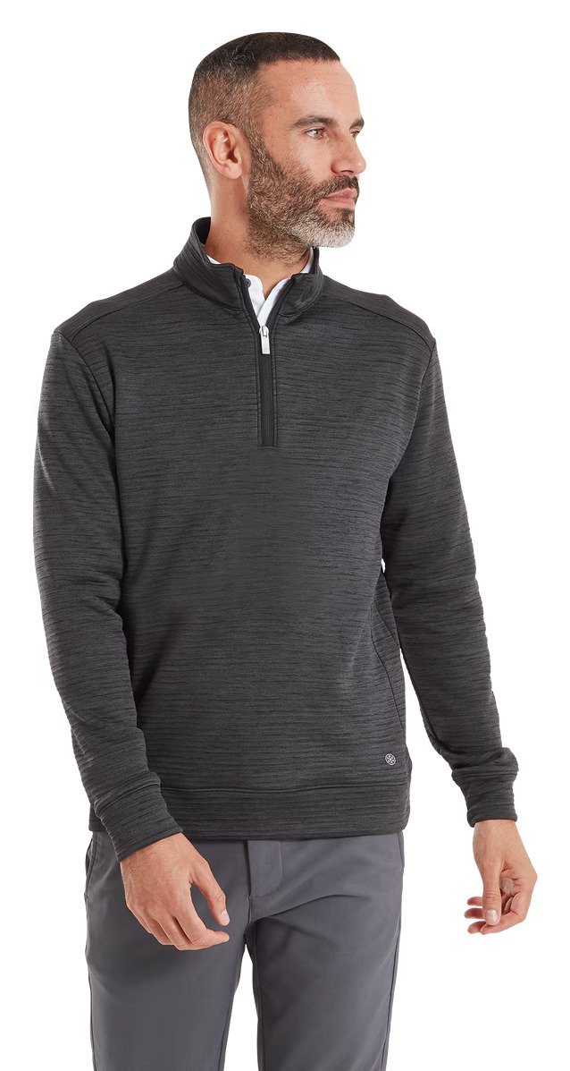 FootJoy ThermoSeries Space Dye Midlayer heren sweater, zwart