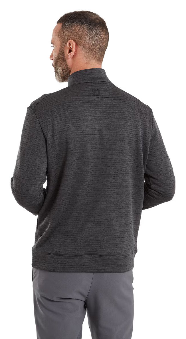 FootJoy ThermoSeries Space Dye Midlayer heren sweater, zwart