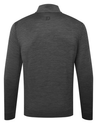 FootJoy ThermoSeries Space Dye Midlayer heren sweater, zwart