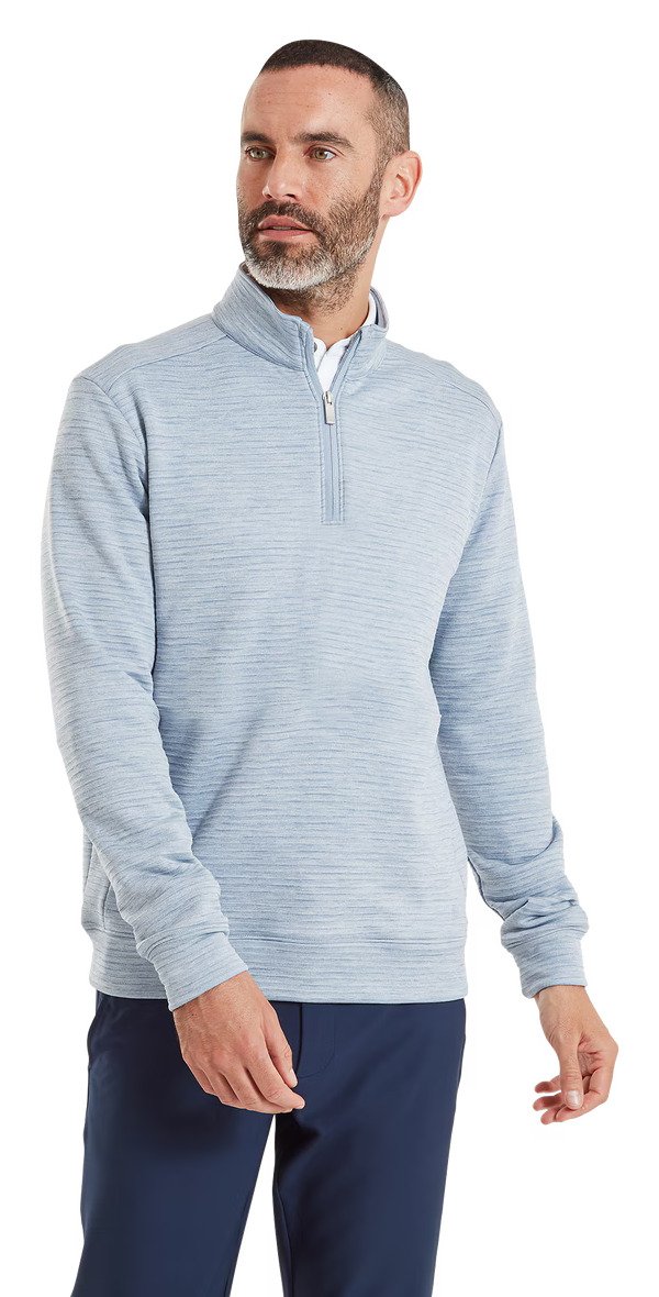 FootJoy ThermoSeries Space Dye Midlayer heren sweater, grijs