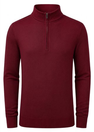 FootJoy drirelease Half-Zip Lined heren sweater, rood