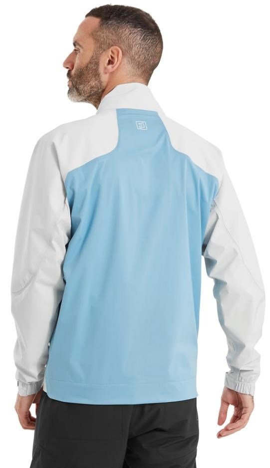 FootJoy Hydro Innovation Arcus heren regenjas, oyster grey/mid blue