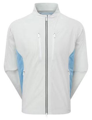 FootJoy Hydro Innovation Arcus heren regenjas, oyster grey/mid blue
