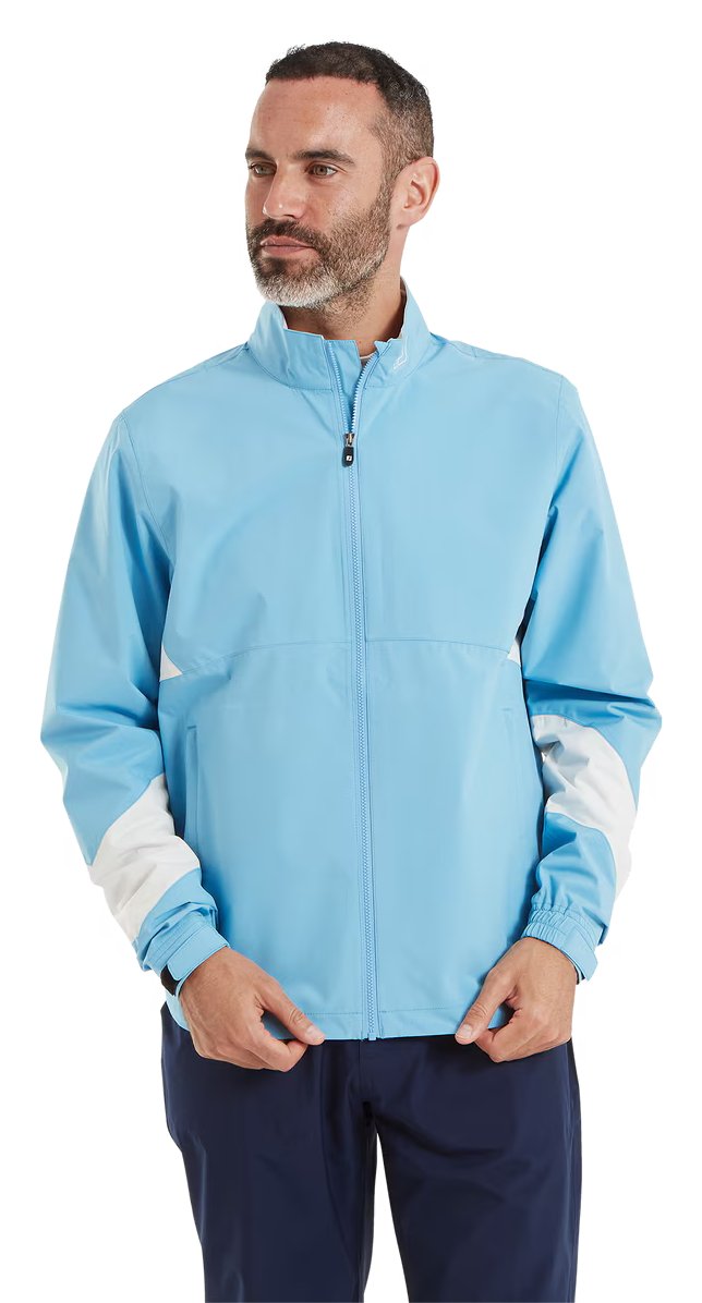 FootJoy HydroLite X heren jack, mid blue/oyster grey