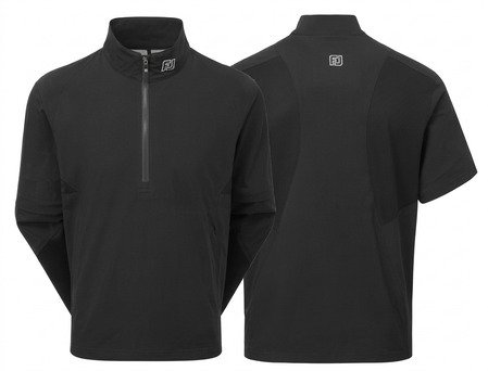 FootJoy HydroLite X Short Sleeve heren regenjas, zwart