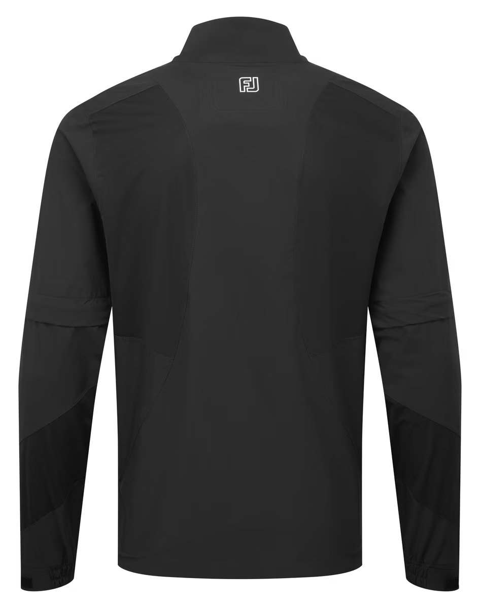 FootJoy HydroLite X Short Sleeve heren regenjas, zwart