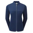 FootJoy MicroFleece Full-Zip Midlayer dames sweatshirt, navy