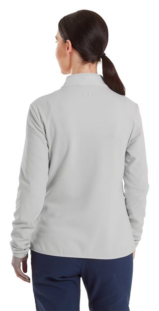 FootJoy MicroFleece Full-Zip Midlayer dames sweatshirt, grijs