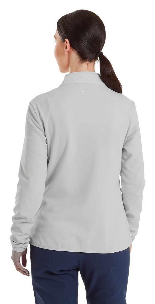 FootJoy MicroFleece Full-Zip Midlayer dames sweatshirt, grijs