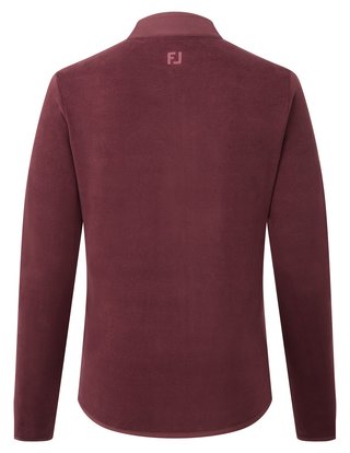 FootJoy MicroFleece Full-Zip Midlayer dames sweatshirt, port