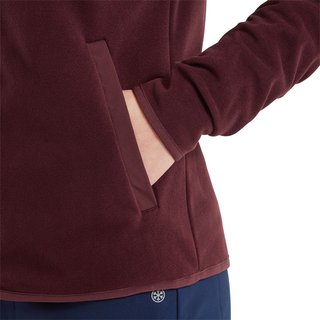 FootJoy MicroFleece Full-Zip Midlayer dames sweatshirt, port