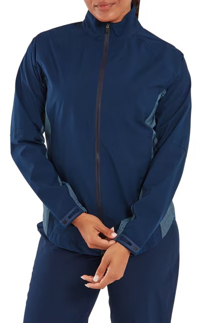 FootJoy HydroLite X dames jack, navy/white dot
