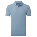 FootJoy Stretch Pique heren polo, solid winward blue