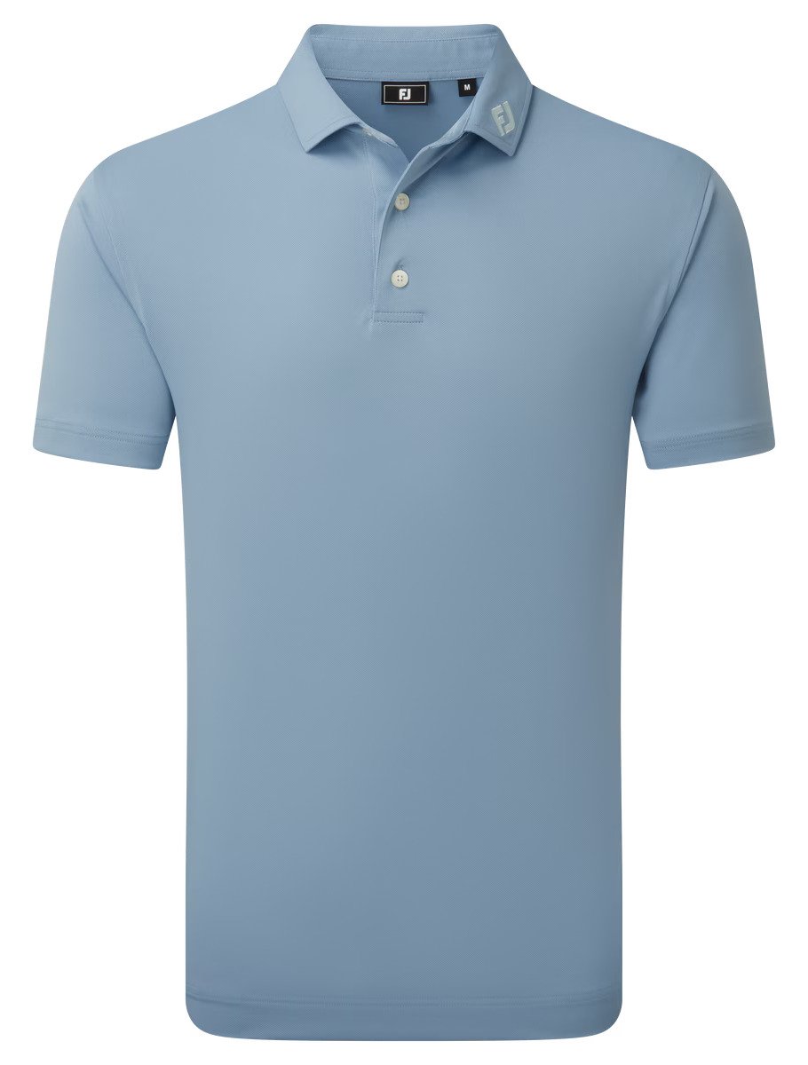FootJoy Stretch Pique heren polo, solid winward blue