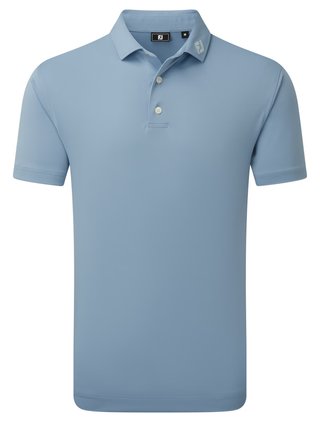 FootJoy Stretch Pique heren polo, solid winward blue