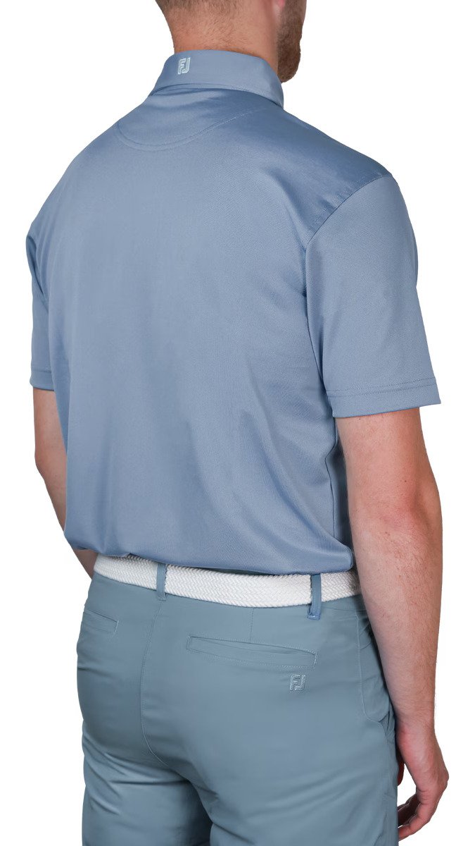 FootJoy Stretch Pique heren polo, solid winward blue