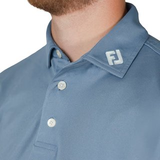 FootJoy Stretch Pique heren polo, solid winward blue