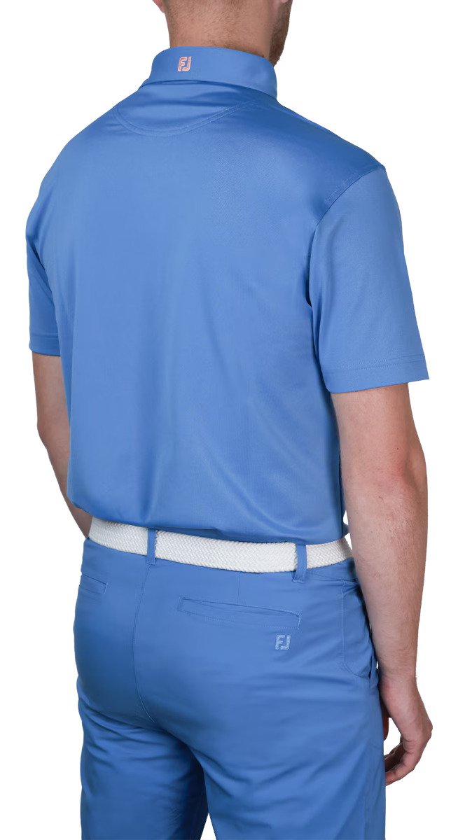 FootJoy Stretch Pique Solid heren polo, riviera