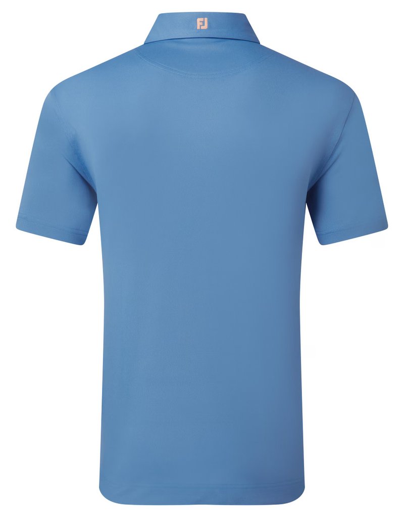 FootJoy Stretch Pique Solid heren polo, riviera