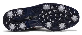 FootJoy Premiere Series - Packard heren golfschoenen, wit/blauw/nantucket red