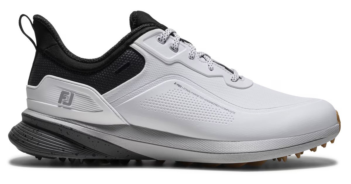 FootJoy PRO/SL heren golfschoenen, wit/zwart gum