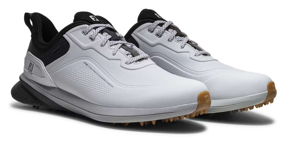FootJoy PRO/SL heren golfschoenen, wit/zwart gum