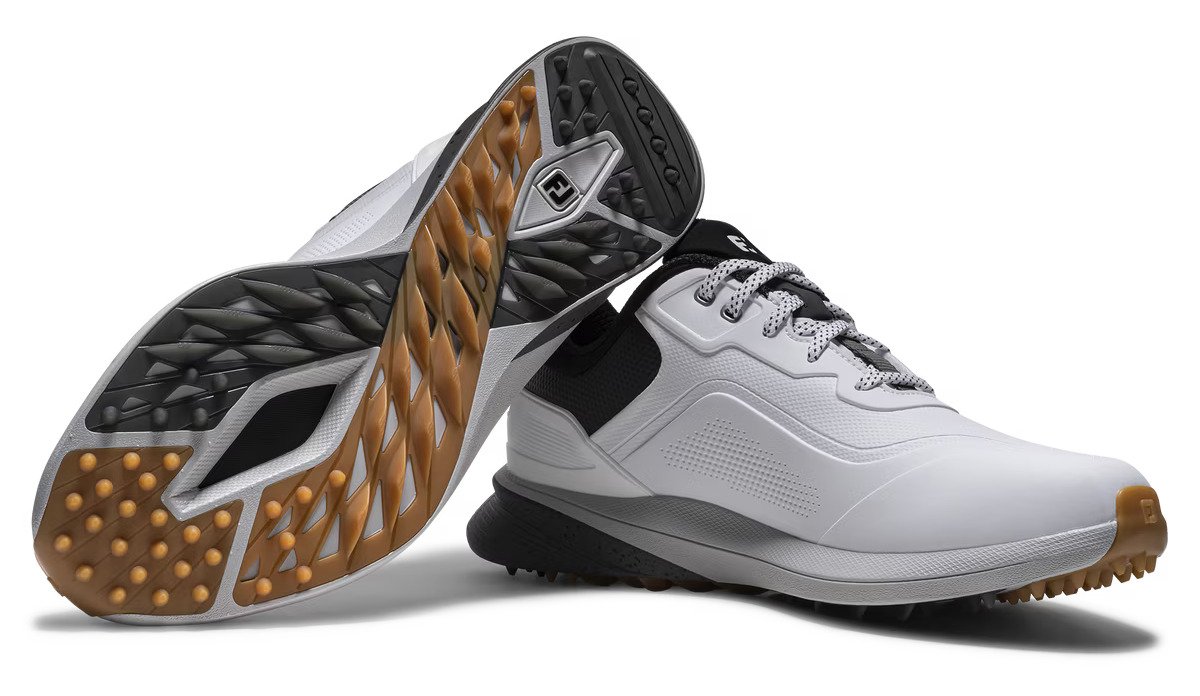 FootJoy PRO/SL heren golfschoenen, wit/zwart gum