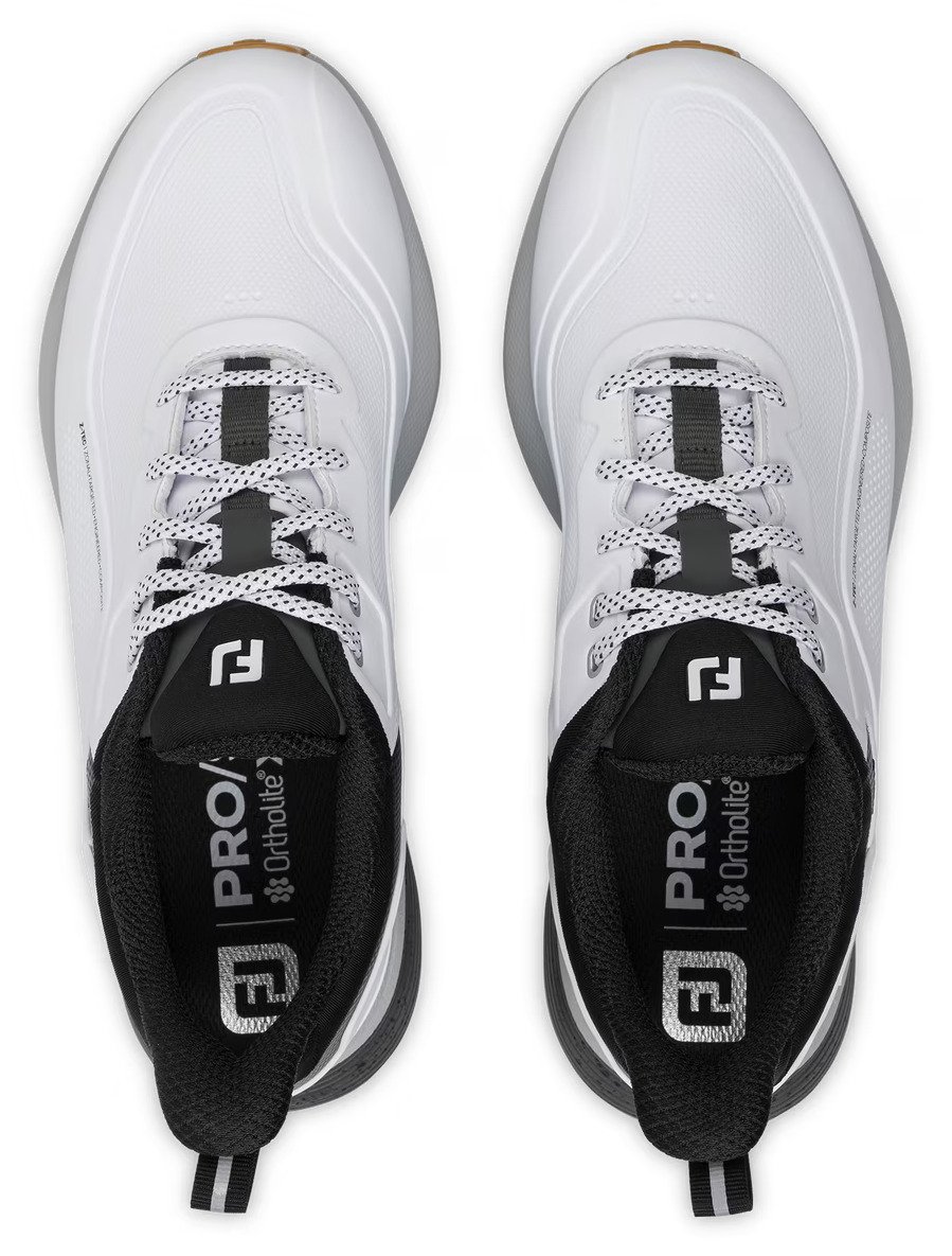 FootJoy PRO/SL heren golfschoenen, wit/zwart gum