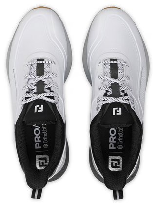 FootJoy PRO/SL heren golfschoenen, wit/zwart gum