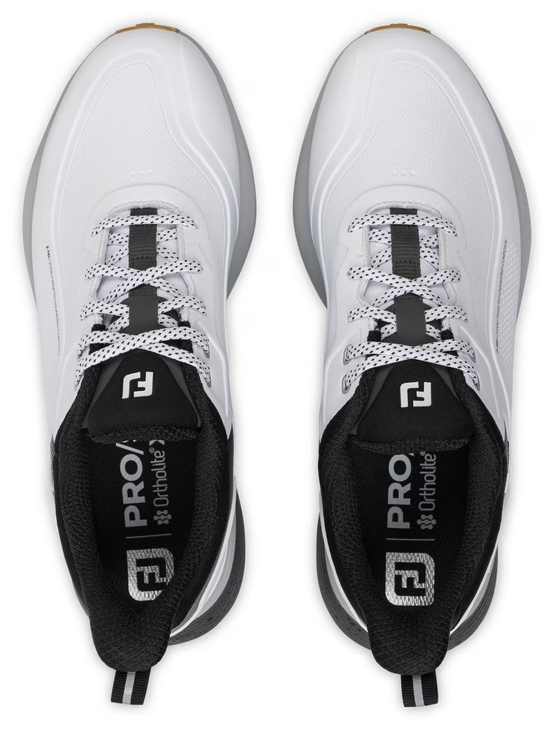 FootJoy PRO/SL heren golfschoenen, wit/zwart gum