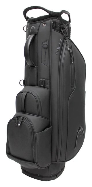 Head Golf PU Leather Premium Neutral NA cart bag, zwart