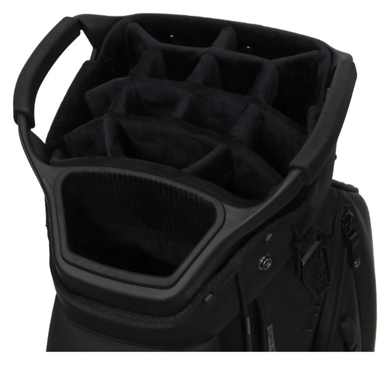 Head Golf PU Leather Premium Neutral NA cart bag, zwart