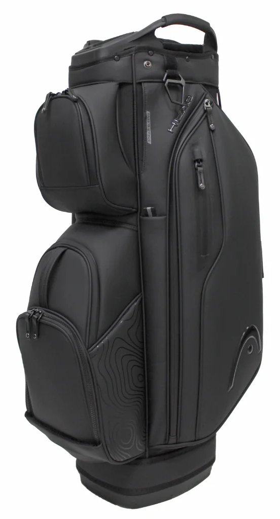 Head Golf PU Leather Premium Neutral NA cart bag, zwart