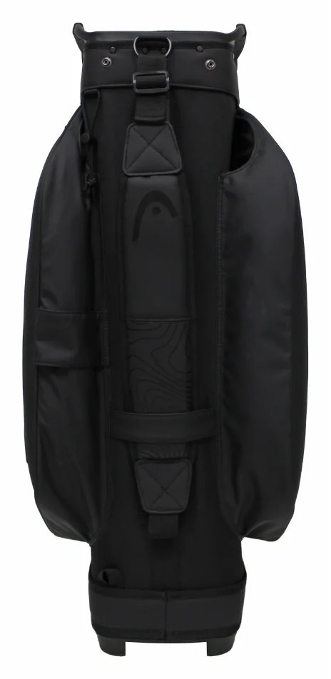Head Golf PU Leather Premium Neutral NA cart bag, zwart