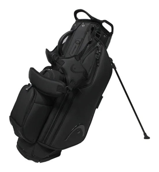 Head Golf PU Leather Premium Neutral NA stand bag, zwart