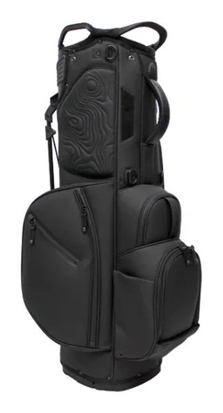Head Golf PU Leather Premium Neutral NA stand bag, zwart