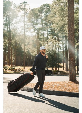 Bag Boy T-800 travelcover, zwart/leisteen