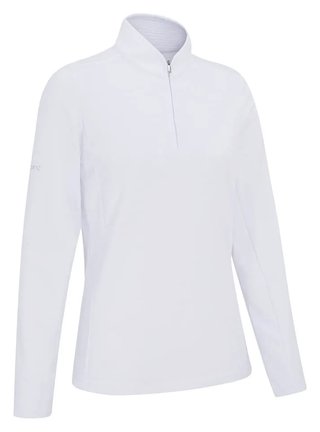 PING Abigale Performance Fleece dames sweatshirt, wit