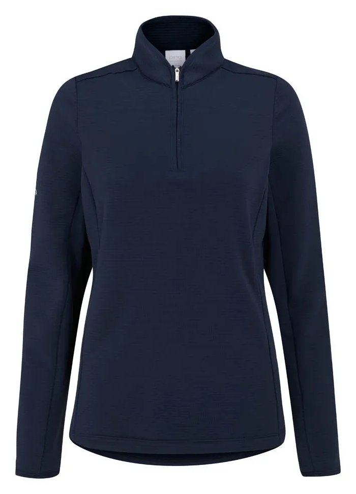 PING Abigale Performance Fleece dames sweatshirt, navy