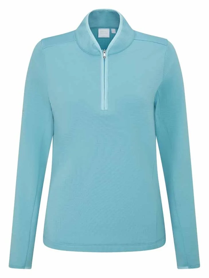 PING Abigale Performance Fleece dames sweatshirt, oasis