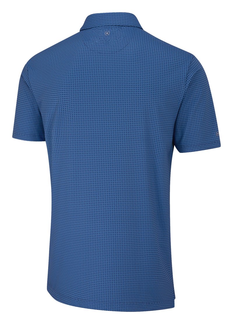 PING Gilmore heren polo, midnight/infinity blue
