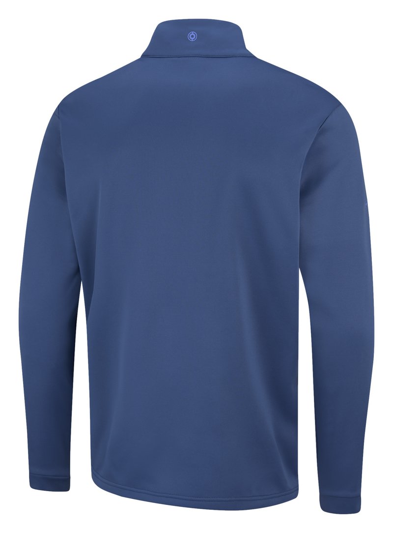 PING Ezra heren sweatshirt, deep sea blue/blue yonder