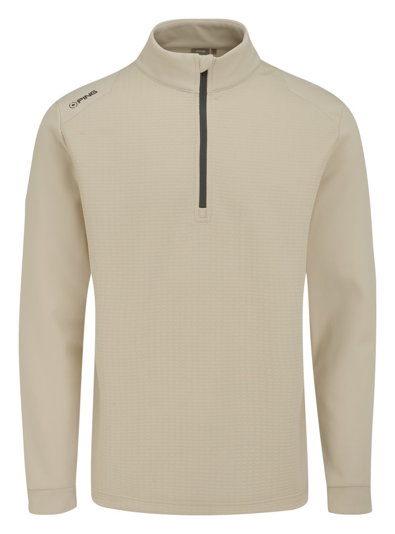 PING Reg heren midlayer, chalk