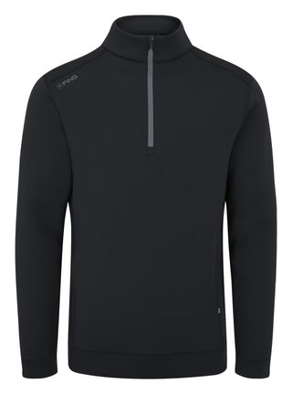 PING Ansel heren sweatshirt, zwart